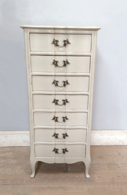 A4334 Vintage French Tall Chest of Drawers